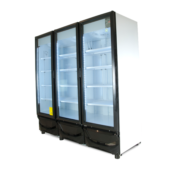 Criotec CFX-64 Refrigerador 3 Puertas de Cristal